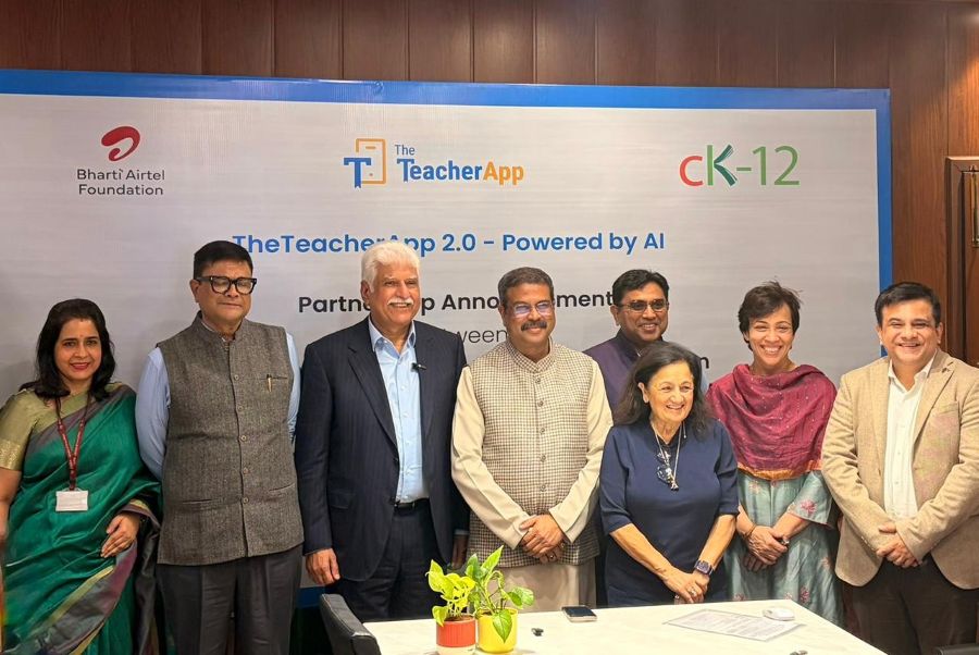 Bharti Airtel Foundation and CK-12 Integrate 45+ AI Tools into TheTeacherApp